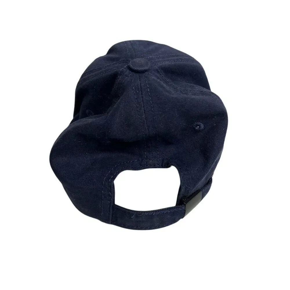 Calvin Klein Unisex Blue Baseball‎ Cap Adjustable Strap Logo Hat